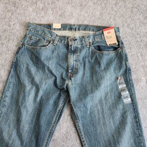 LEVI'S 559 Relaxed Straight Jeans Men's 36x36 Blue Denim Western Work Farm NWT